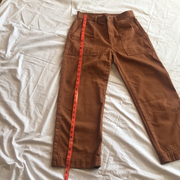 American Eagle Wide Leg Crop Rust 0 - Picture 10 of 13